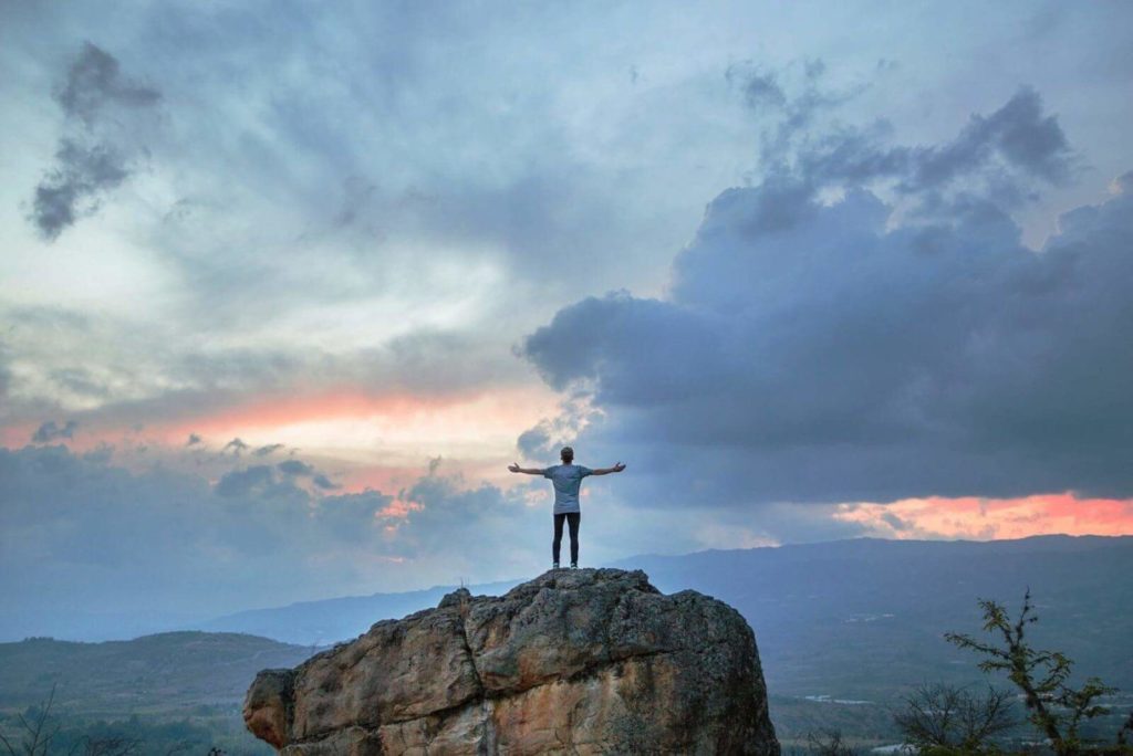 Inspiring Image of Person Standing