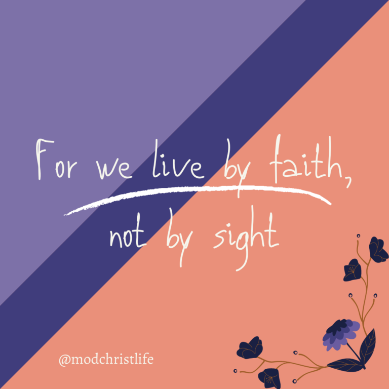 2 Corinthians 5:7