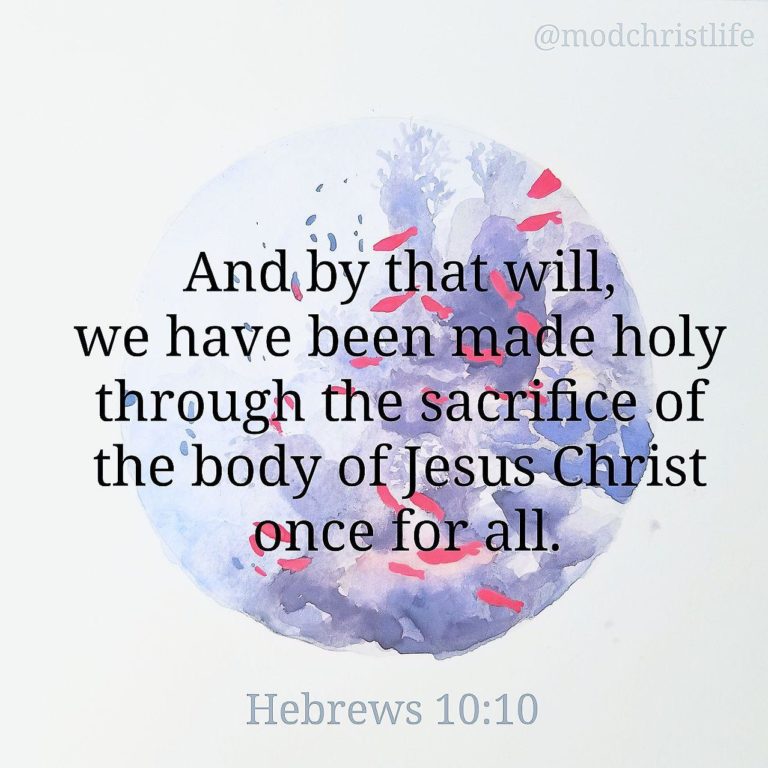 Hebrews 10:10