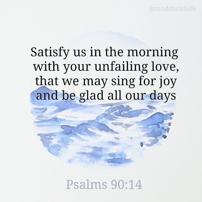 Psalms 90:14