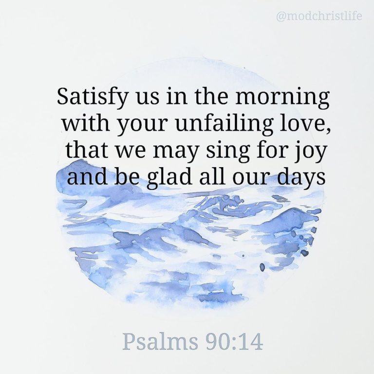 Psalms 90:14