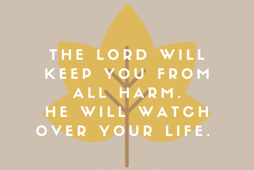 Psalm 121:7-8