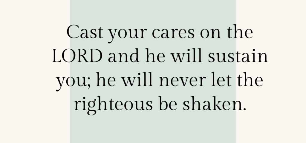 Psalm 55:22