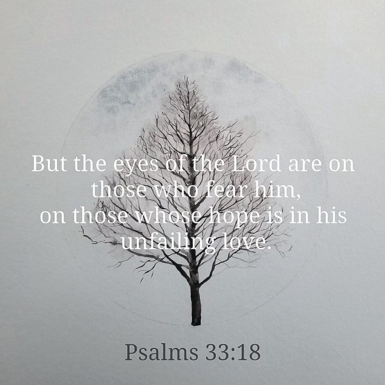 Psalms 33:18