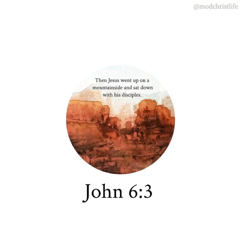 John 6:3