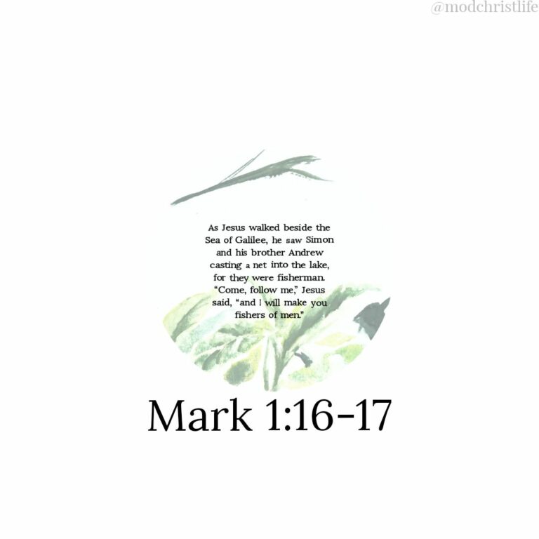 Mark 1:16-17