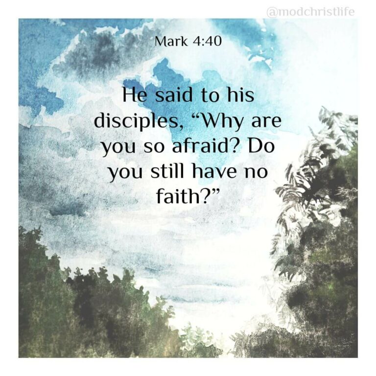 Mark 4:40